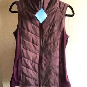 ❗️LAST CALL❗️ NWT Columbia Purple Vest